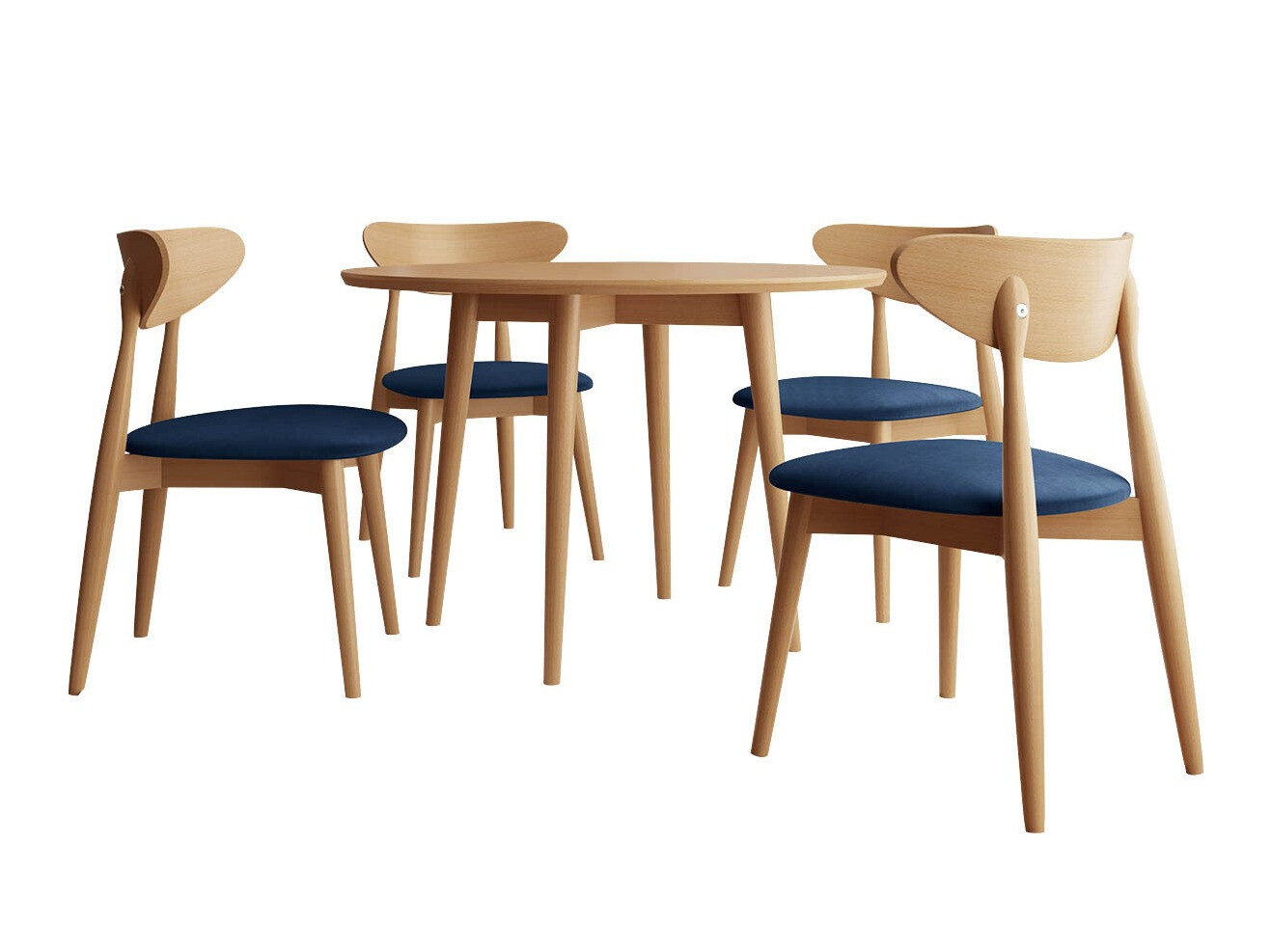 Ēdamistabas komplekts Racine 124 (Brūns)