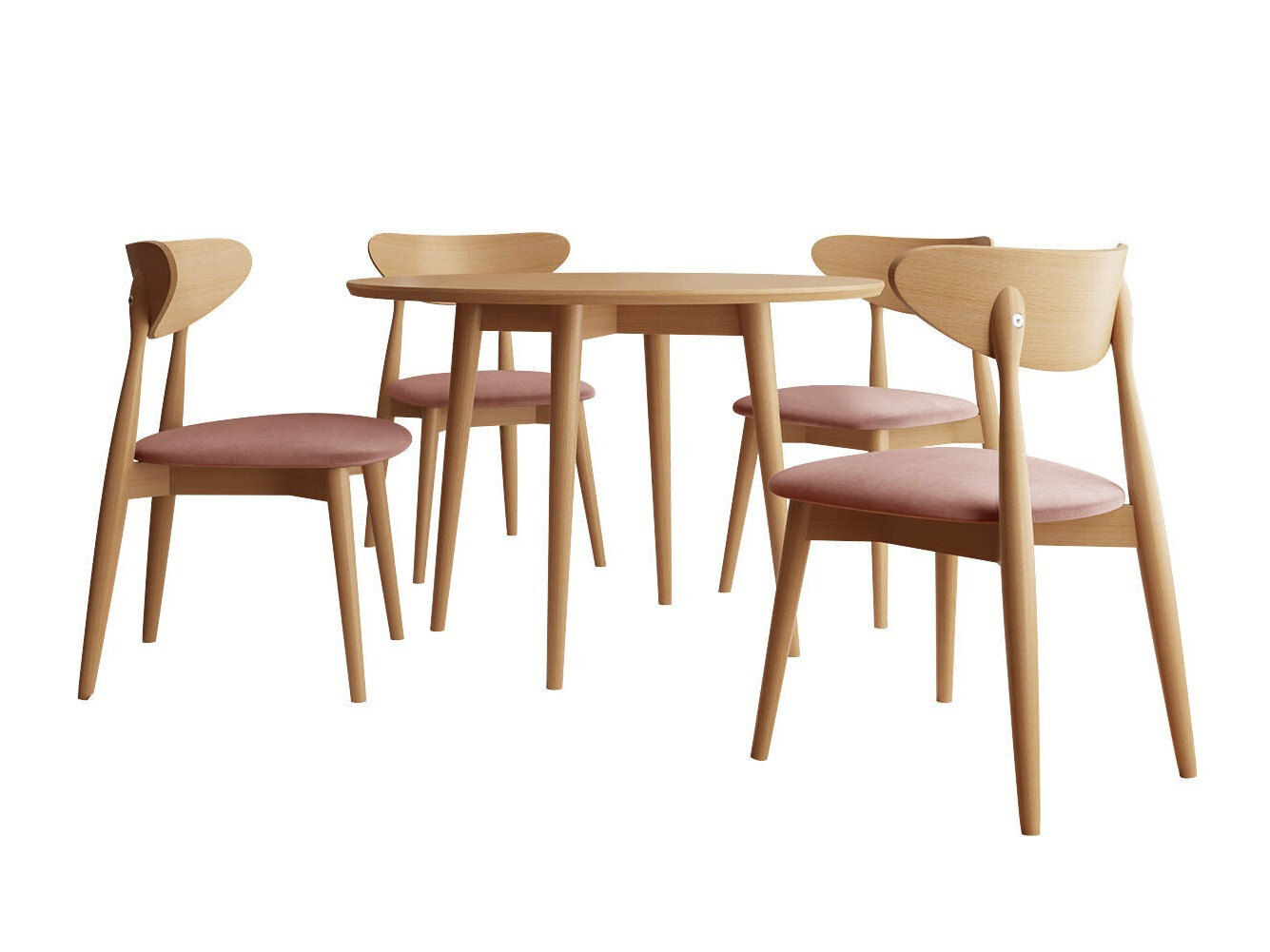 Ēdamistabas komplekts Racine 124 (Brūns)