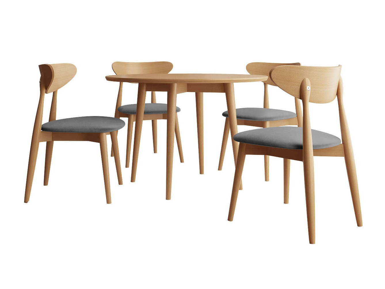 Обеденный гарнитур Racine 124 (Коричневый)