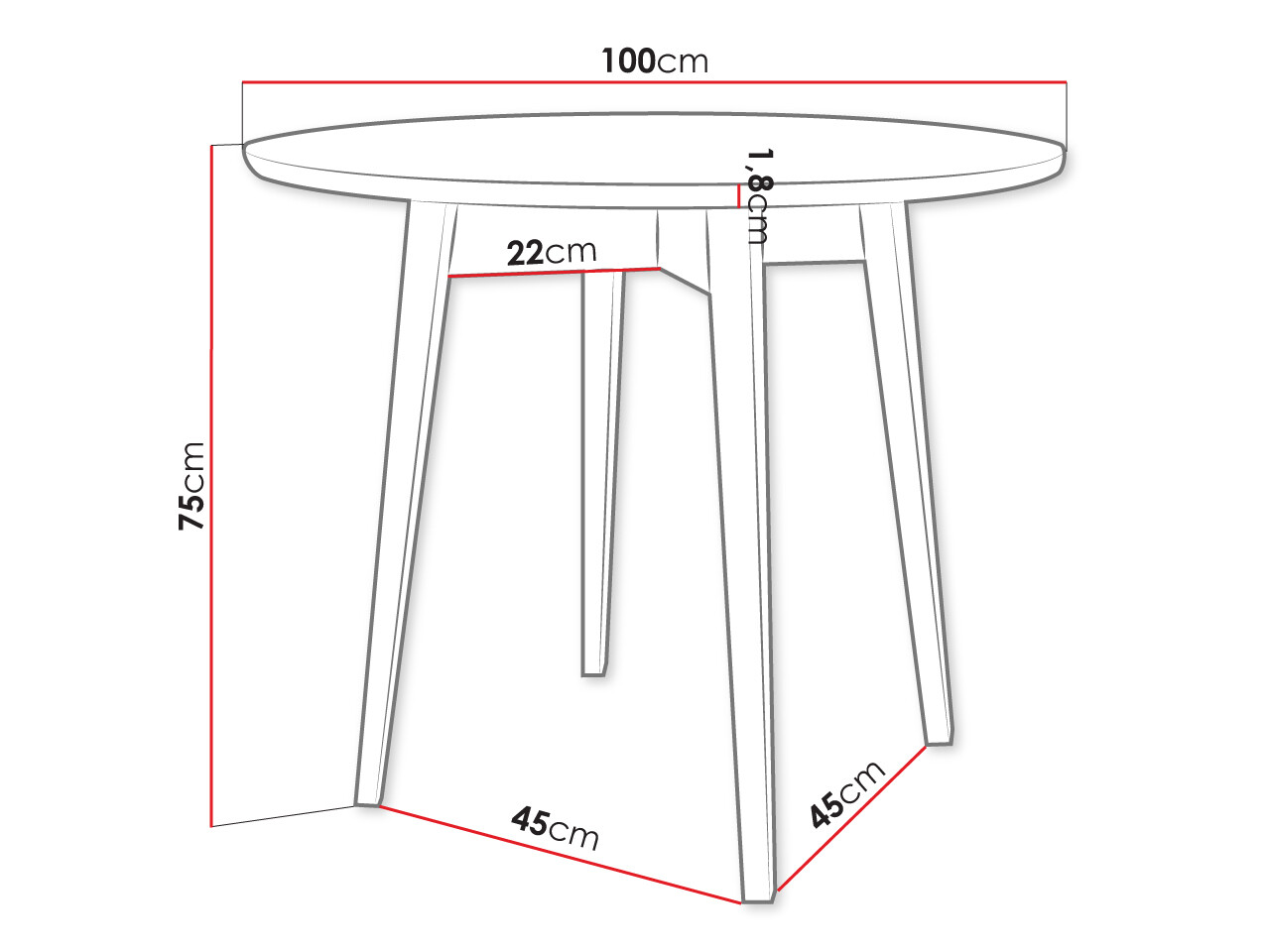 Обеденный гарнитур Racine 124 (Коричневый)