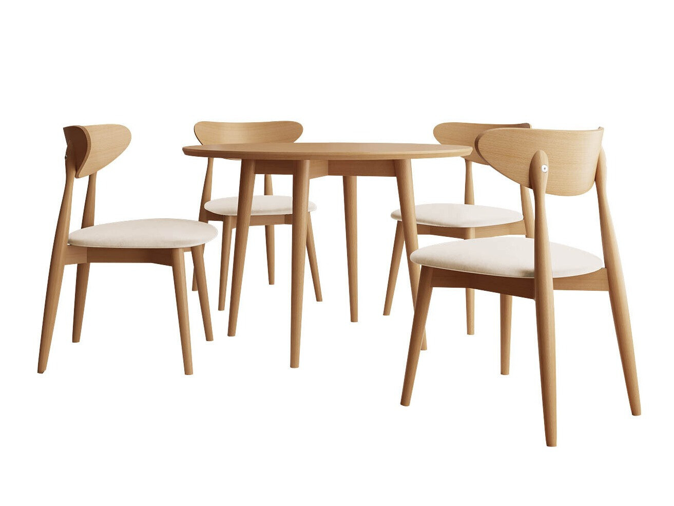 Обеденный гарнитур Racine 124 (Коричневый)