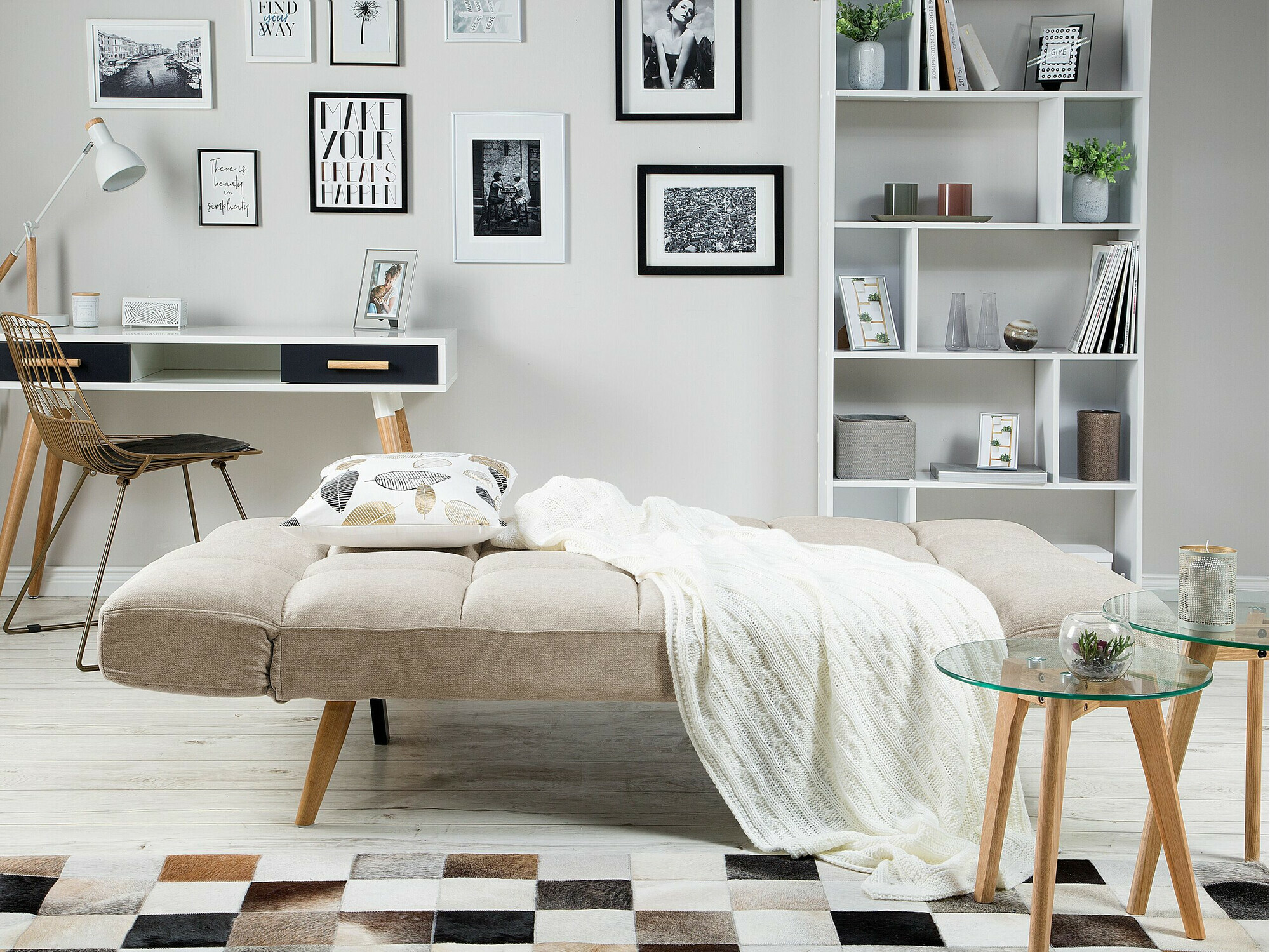 Диван-кровать Berwyn 1552 (Бежевый)