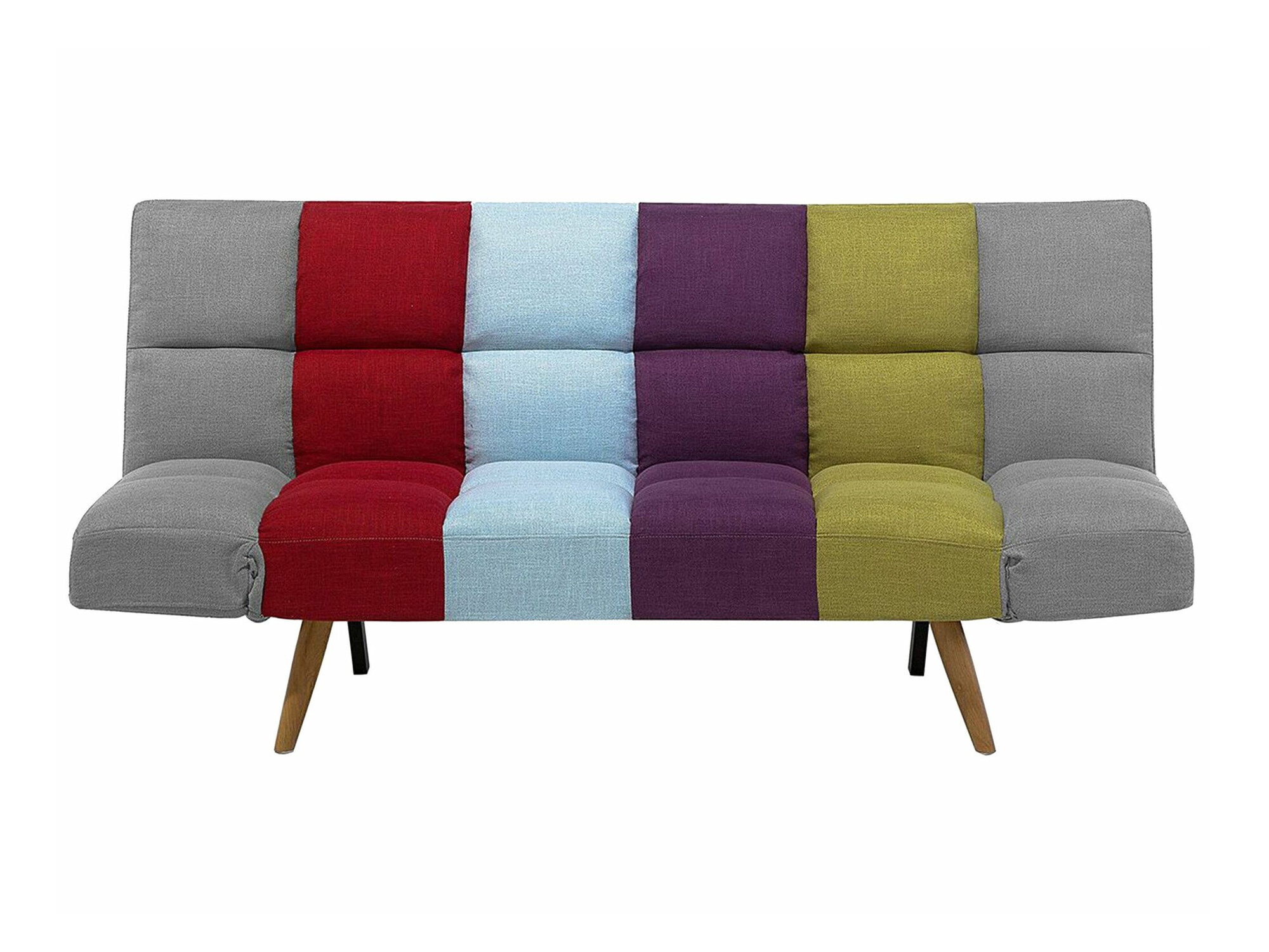 Диван-кровать Berwyn 1552 (Серый + Красный + Синий)