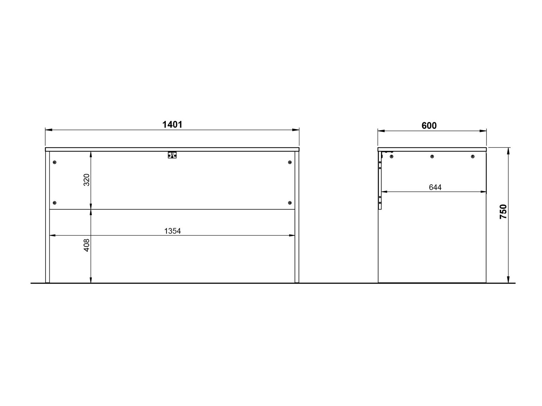 Письменный cтол Sacramento 508