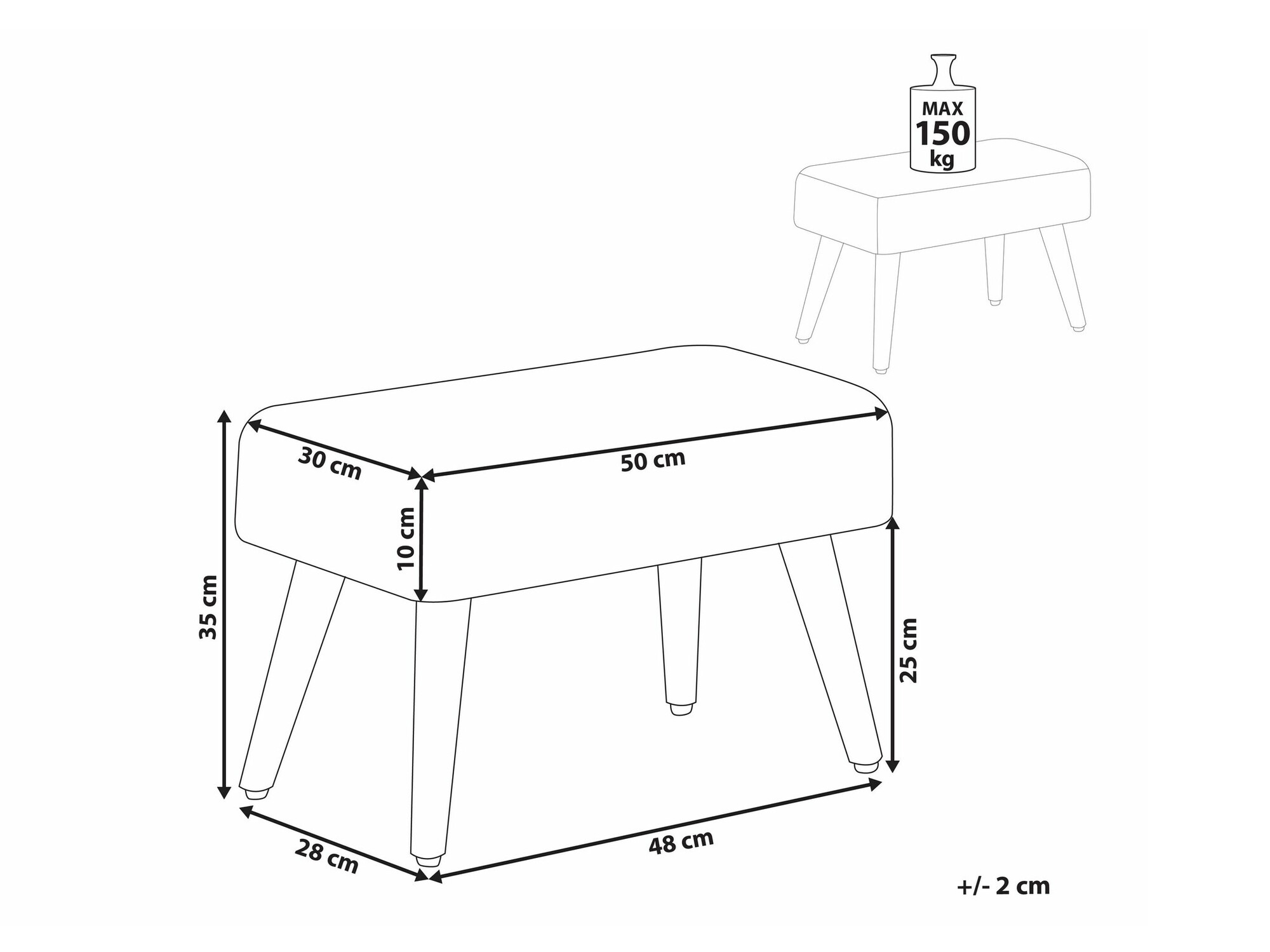 Пуф Berwyn 1551 (Бежевый)