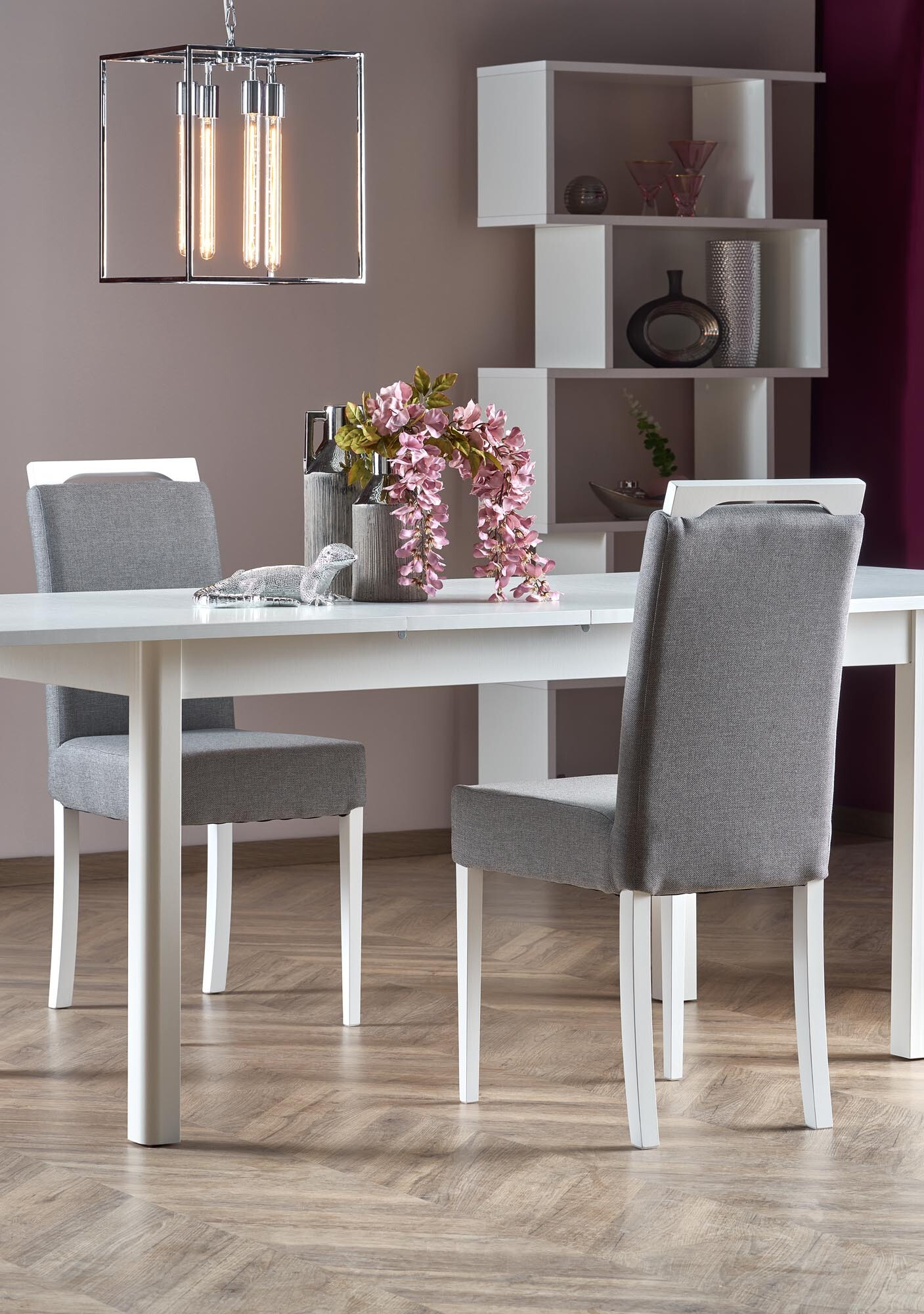 Стул Houston 535 (Серый + Белый)