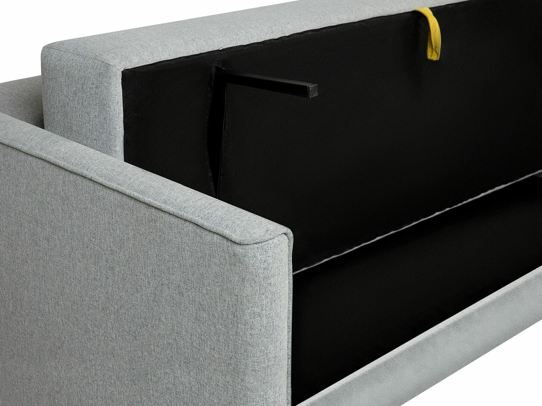 Dīvāns gulta Berwyn 1561 (Pelēks)