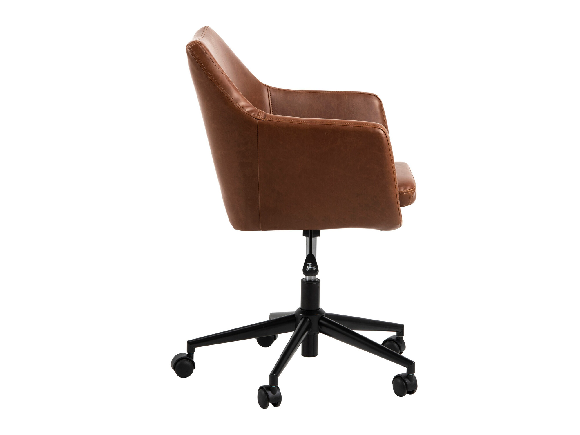 Biroja krēsls Norsica 166 (Melns + Brūns)