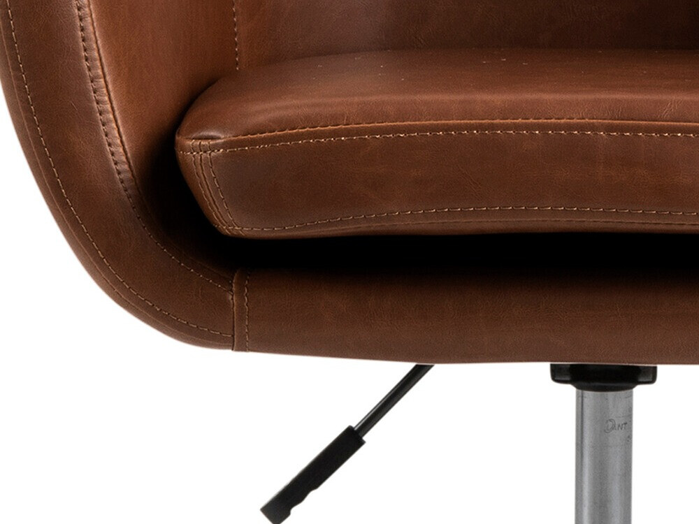 Biroja krēsls Norsica 166 (Melns + Brūns)