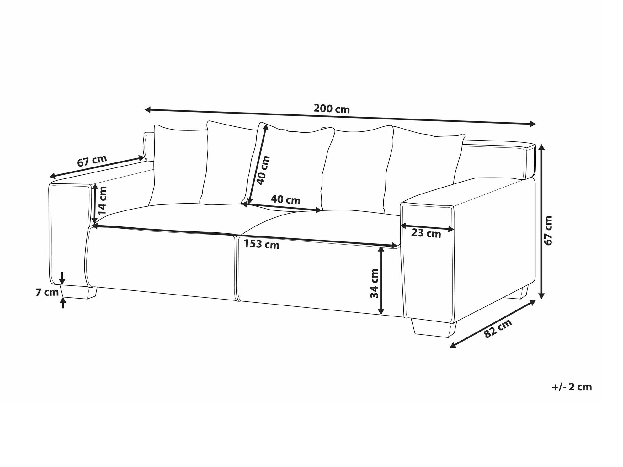 Диван Berwyn 1570 (Серый)