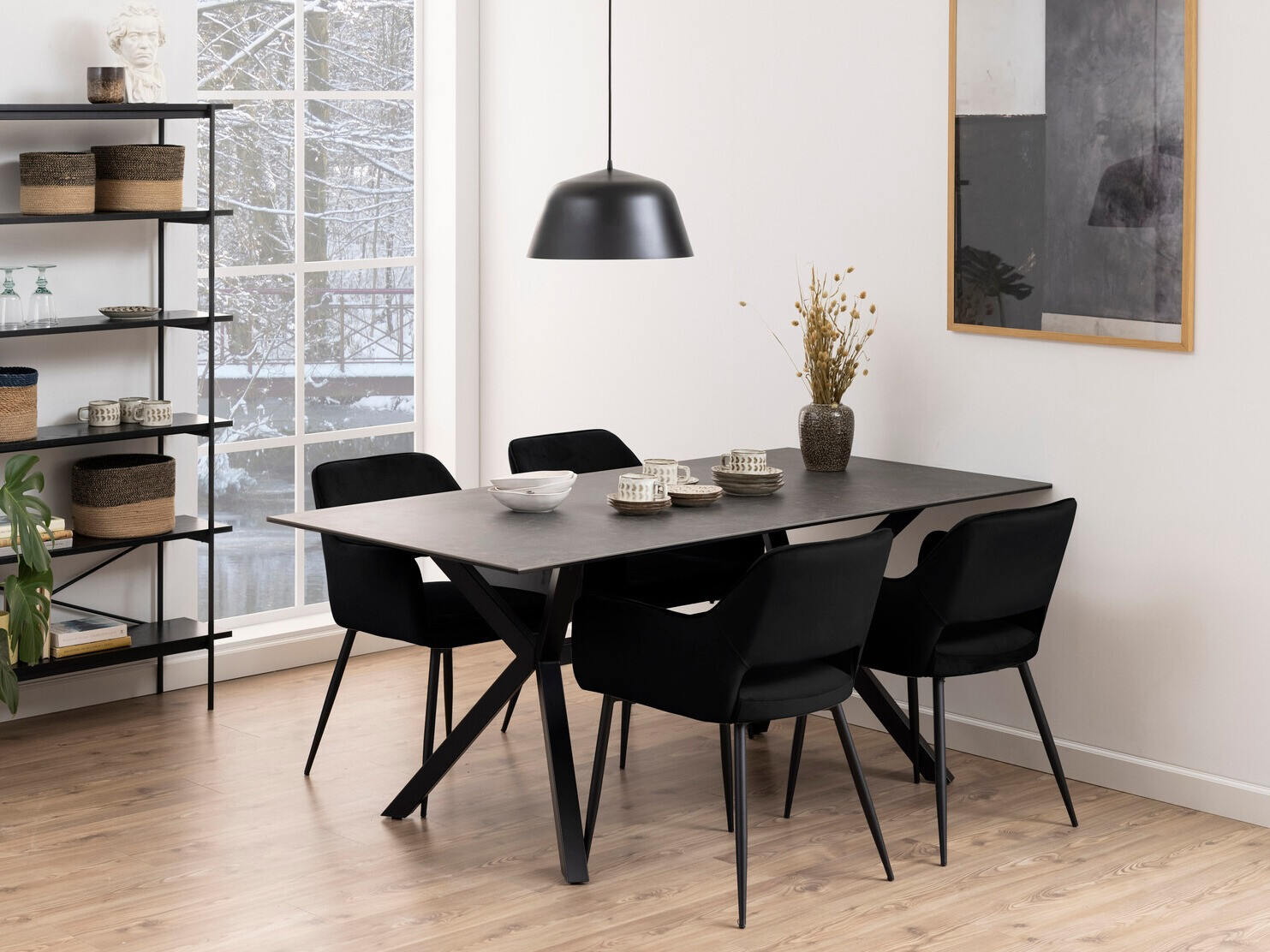 Krēsls Norsica 322 (Melns)