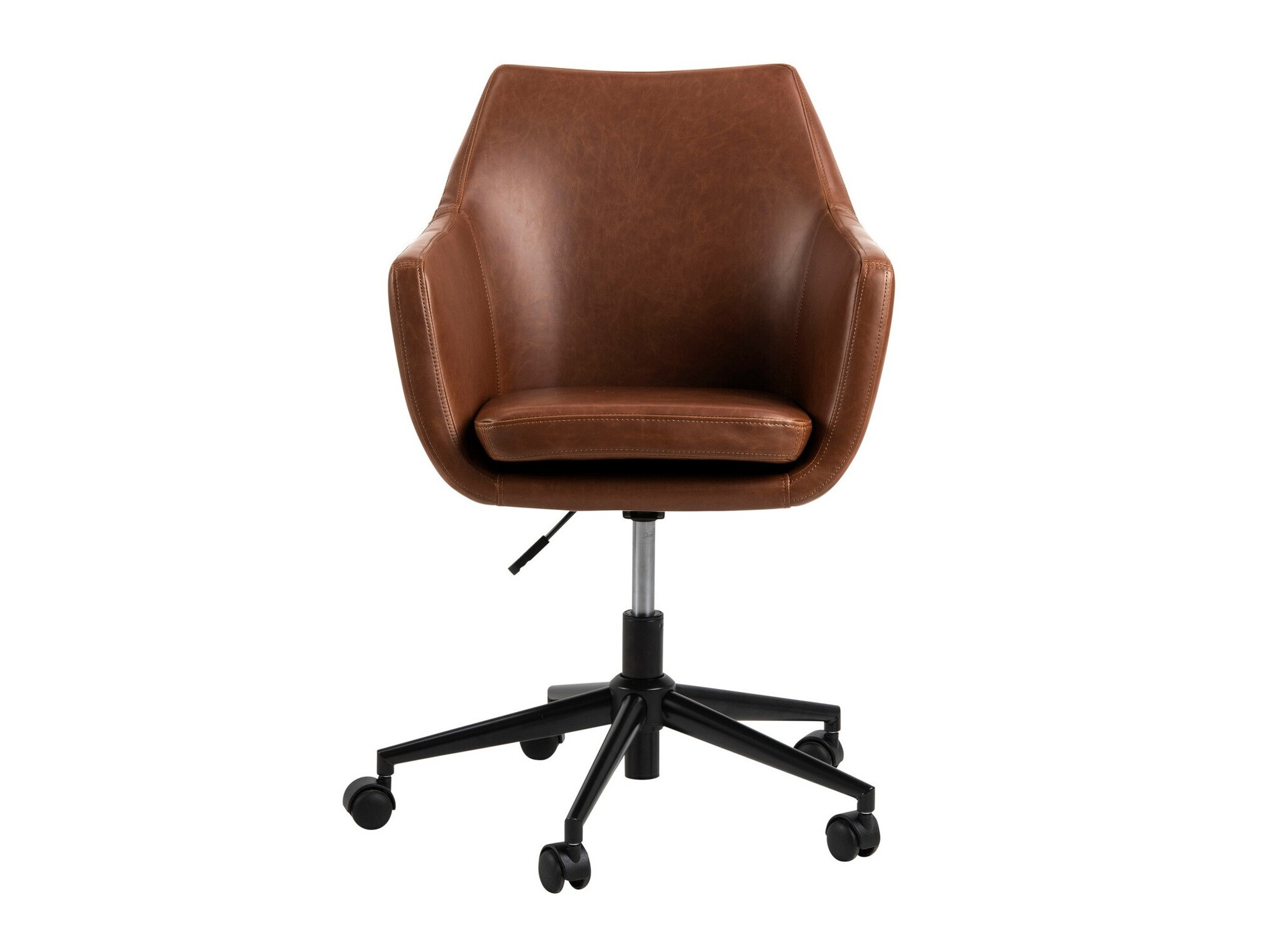 Офисный стул Norsica 166 (Чёрный + Коричневый)