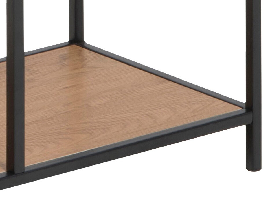 Plaukts Norsica Sevferi 104 (Savvaļas ozols + Melns)