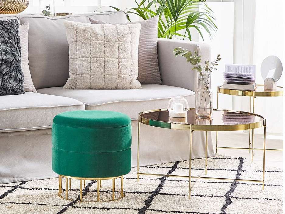 Pufs Berwyn 1576 (Zaļš)