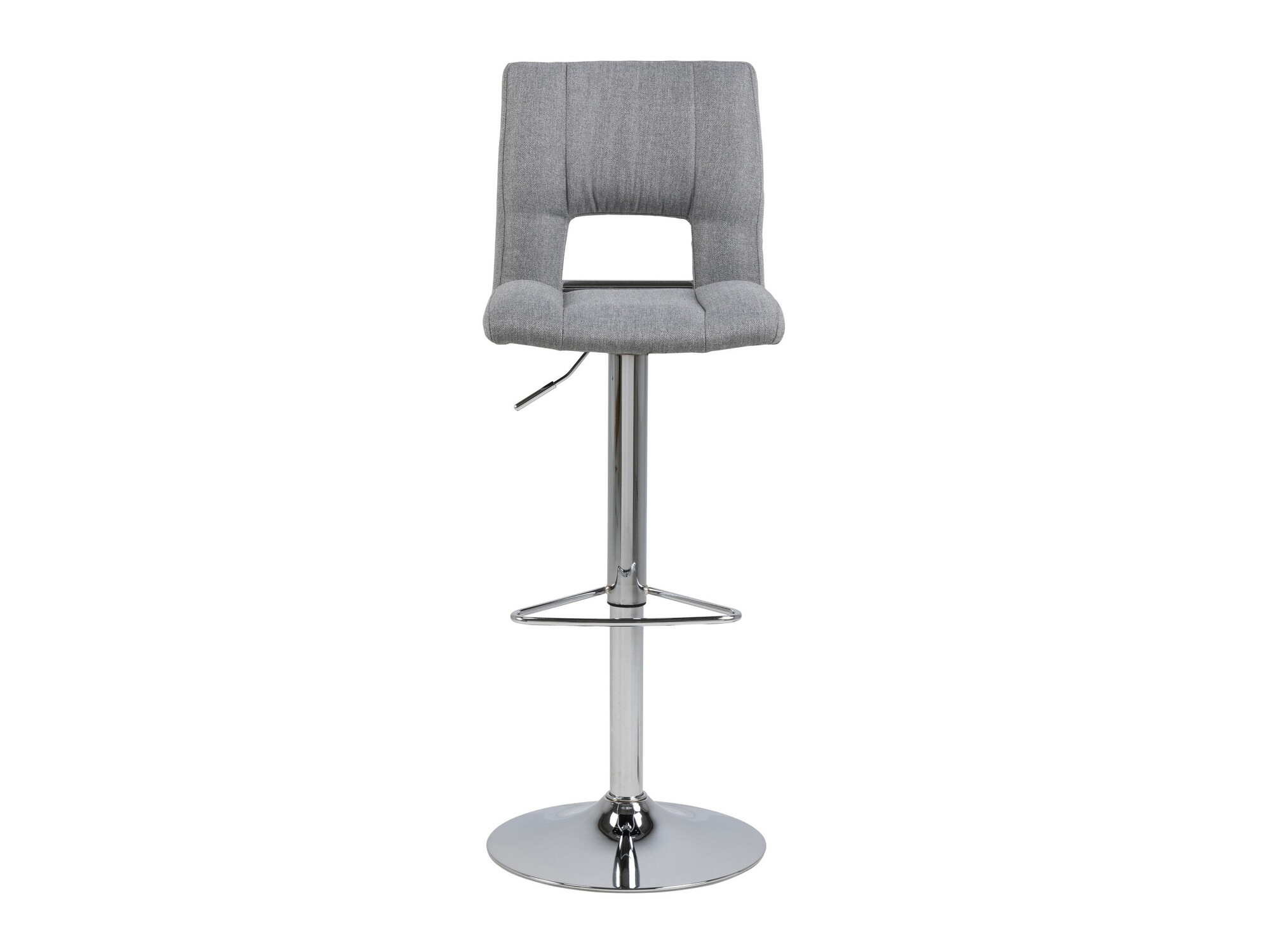 Zemais bāra krēsls Norsica 164 (Gaiši pelēks + Sudraba)