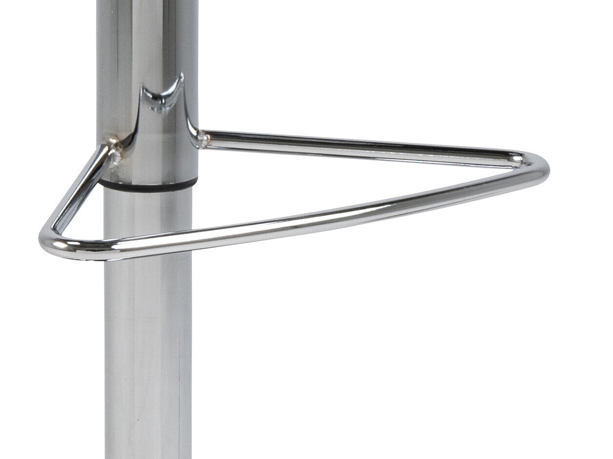 Zemais bāra krēsls Norsica 164 (Gaiši pelēks + Sudraba)