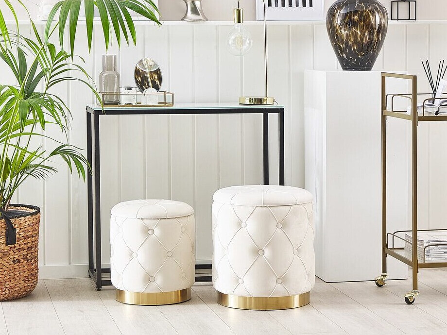 Pufu komplekts Berwyn 1580 (Balts)