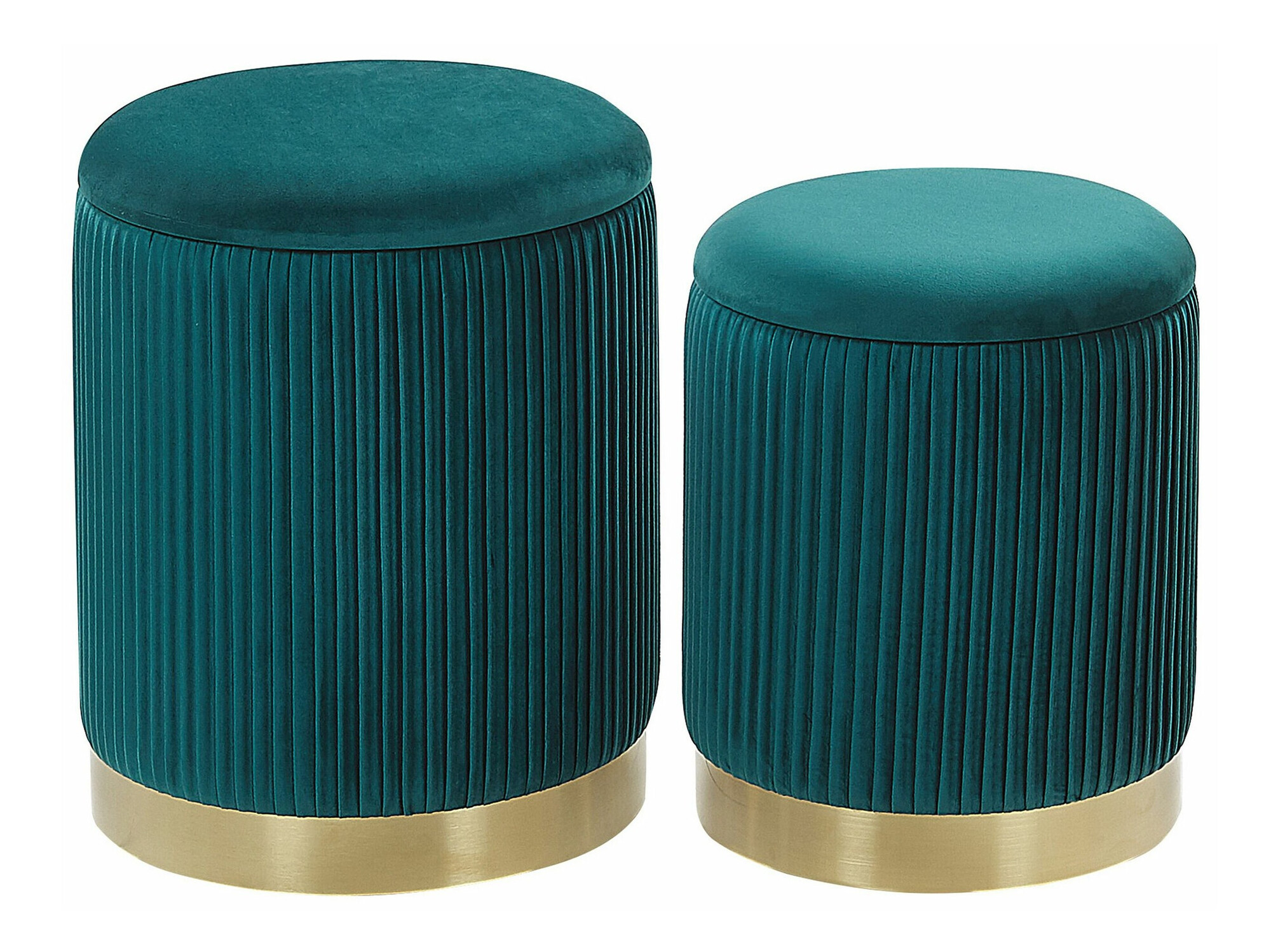 Pufu komplekts Berwyn 1583 (Tumši tirkīza)