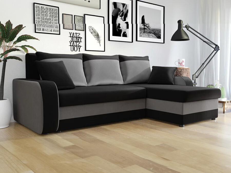 Stūra dīvāns Comfivo 135 (Manila 18 + Manila 16)