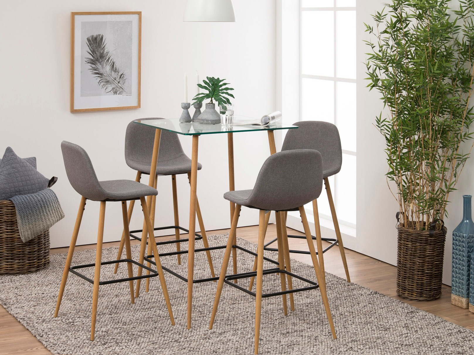 Барный стул Norsica 194 (Серый)