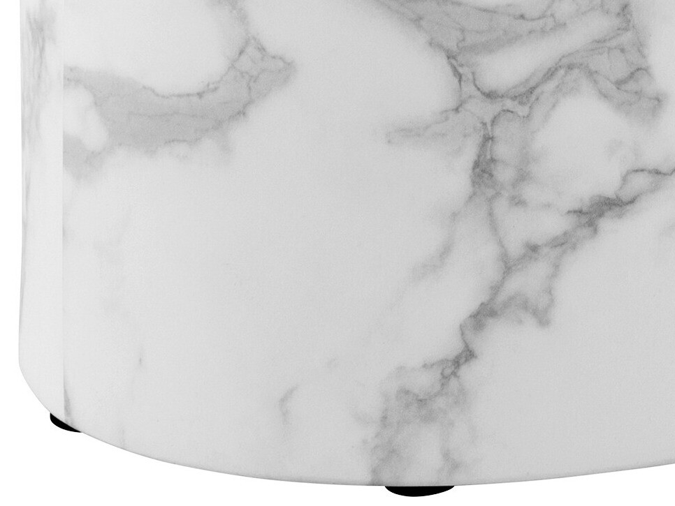 Kafijas galdiņu komplekts Norsica 587 (Balts marmors)