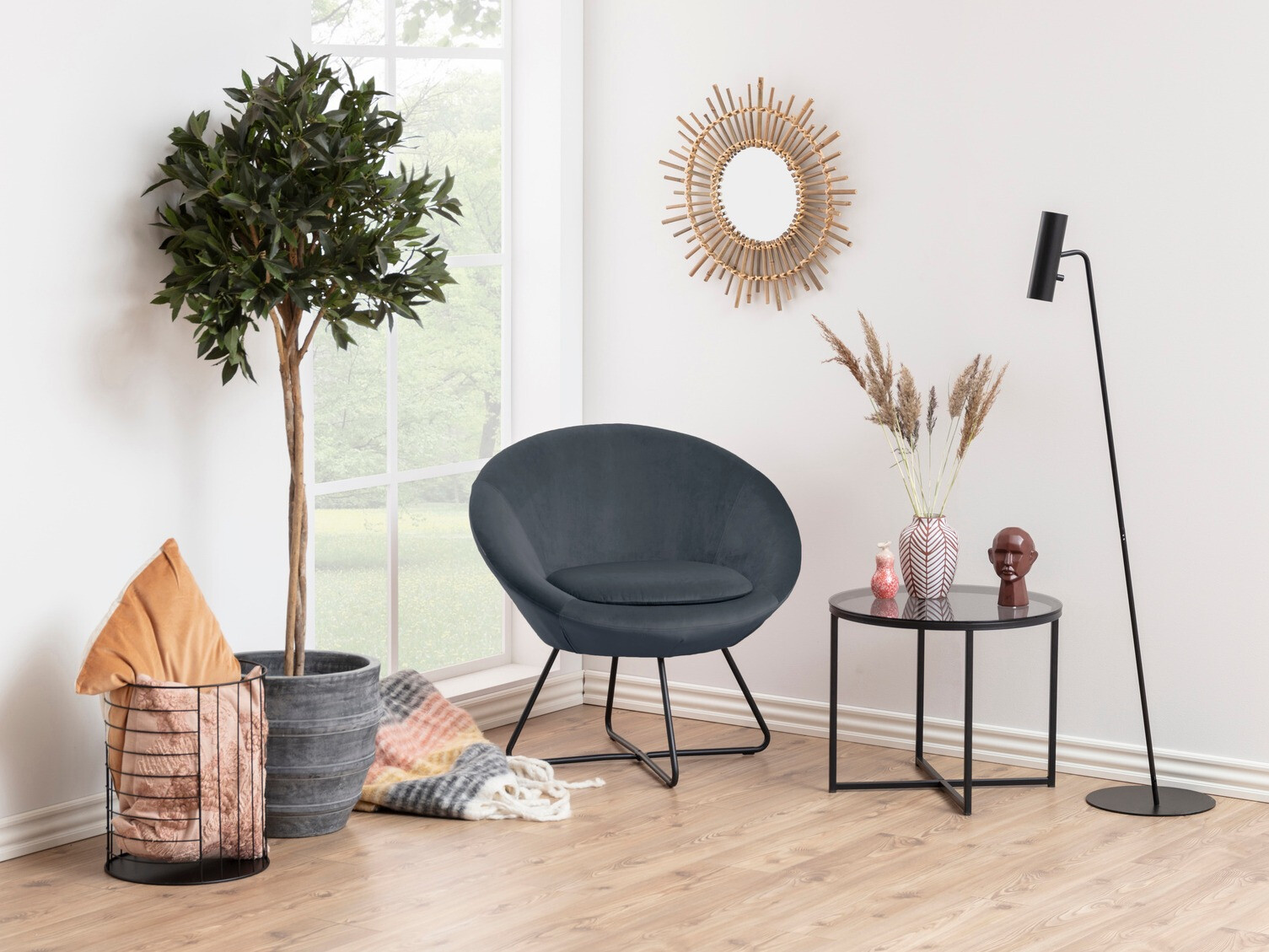 Krēsls Norsica 245 (Tumši pelēks + Melns)