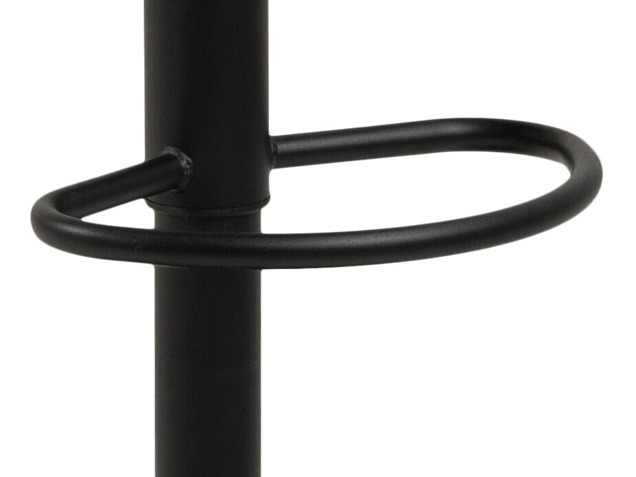 Низкий барный стул Norsica 280 (Антрацит + Чёрный)