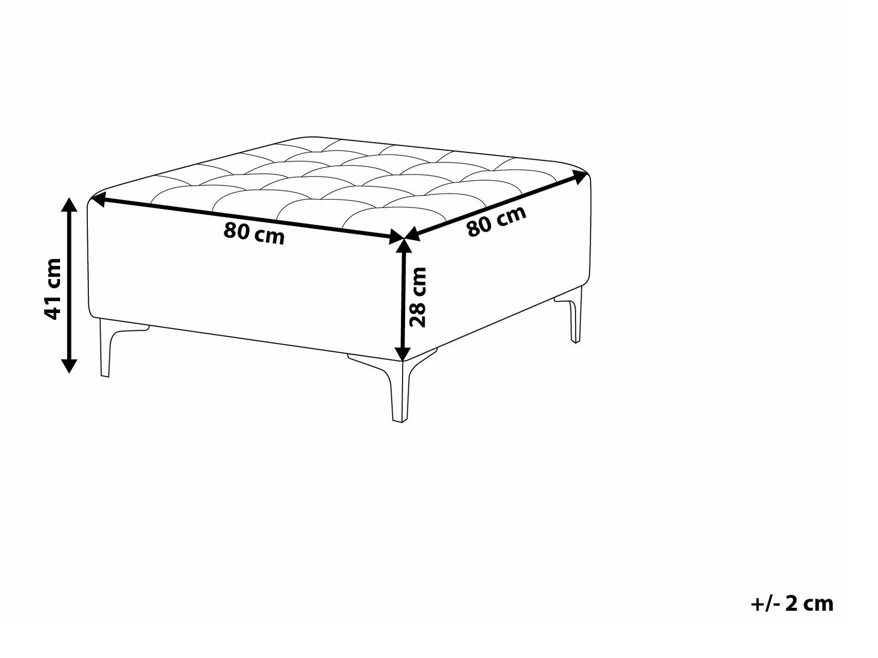 Pufs Felvena 101 (Zaļš)