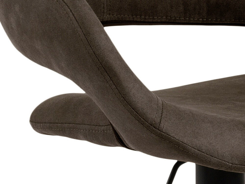 Zemais bāra krēsls Norsica 280 (Antracīts + Melns)