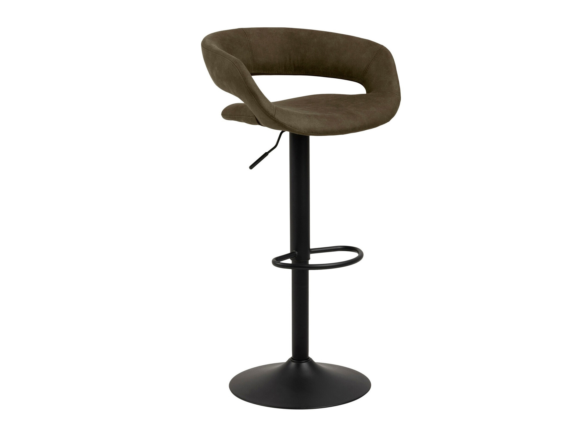 Zemais bāra krēsls Norsica 280 (Haki + Melns)