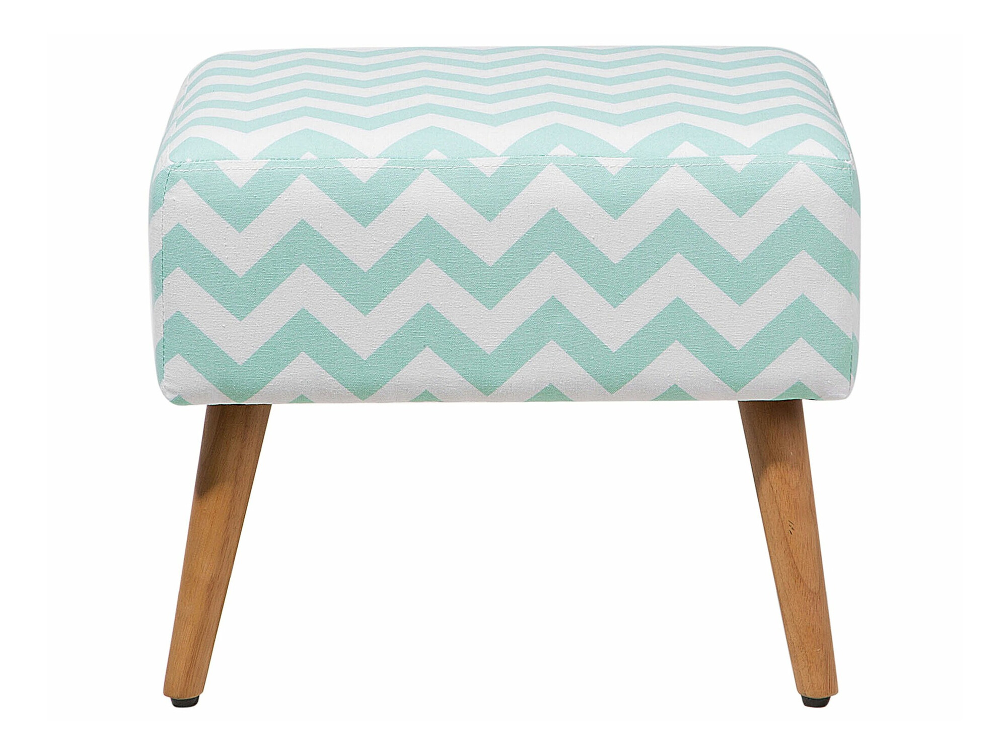 Пуф Berwyn 1594 (Белый + Бирюзовый)