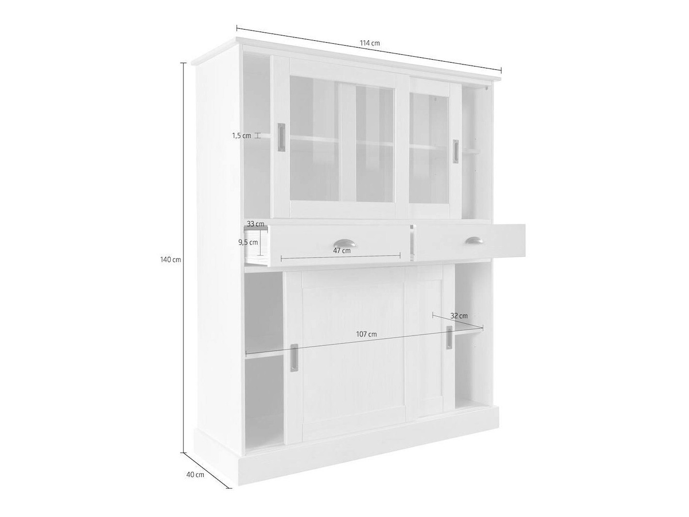 Стеллаж Felelma 104 (Светло-коричневый)