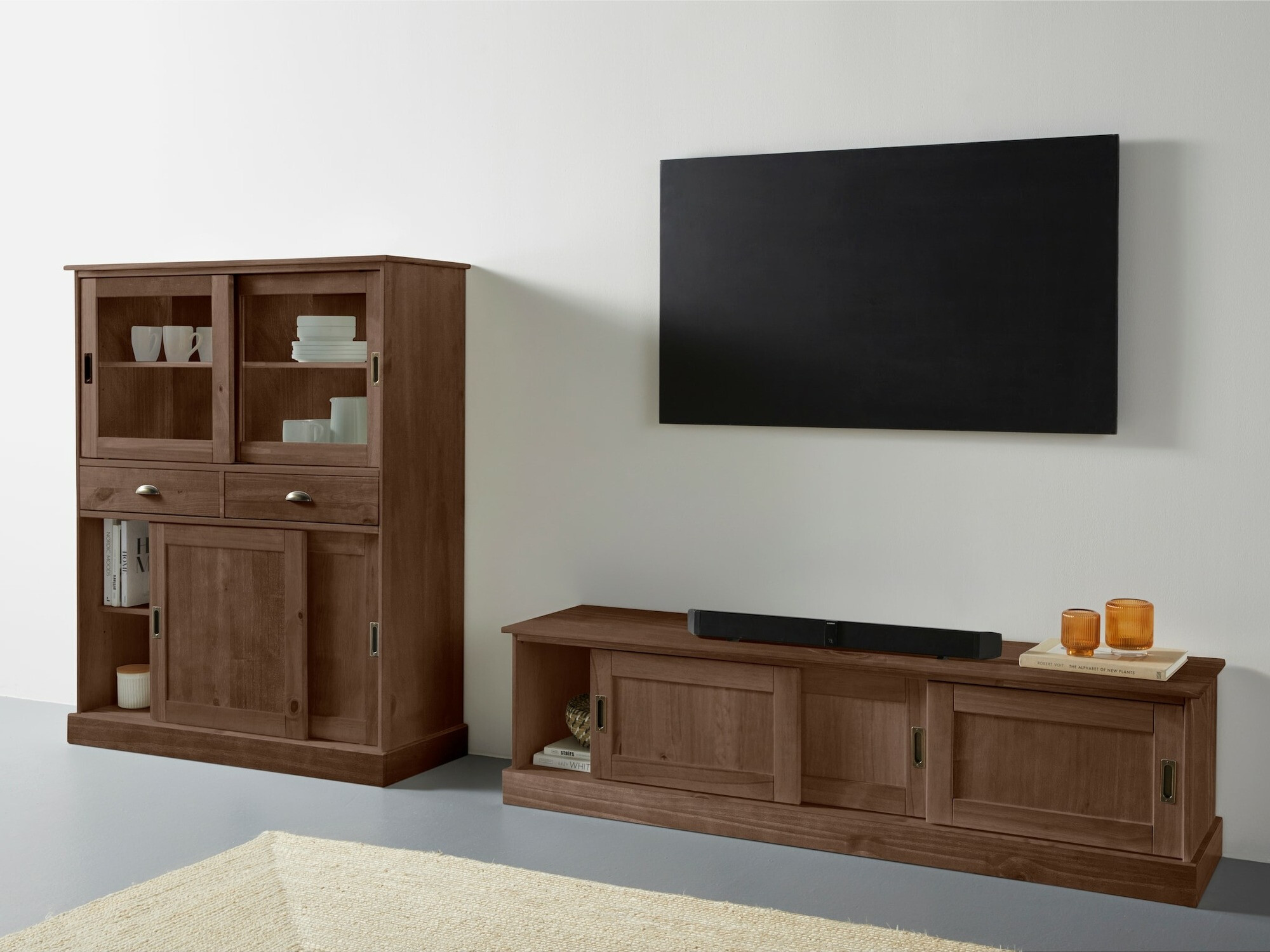 TV galds Felelma 102 (Brūns)