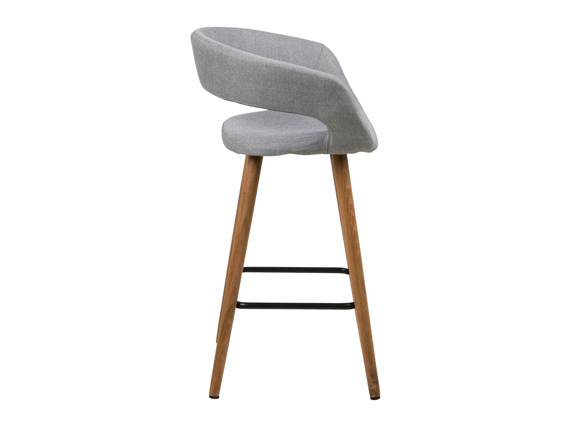 Zemais bāra krēsls Norsica 139 (Gaiši pelēks)