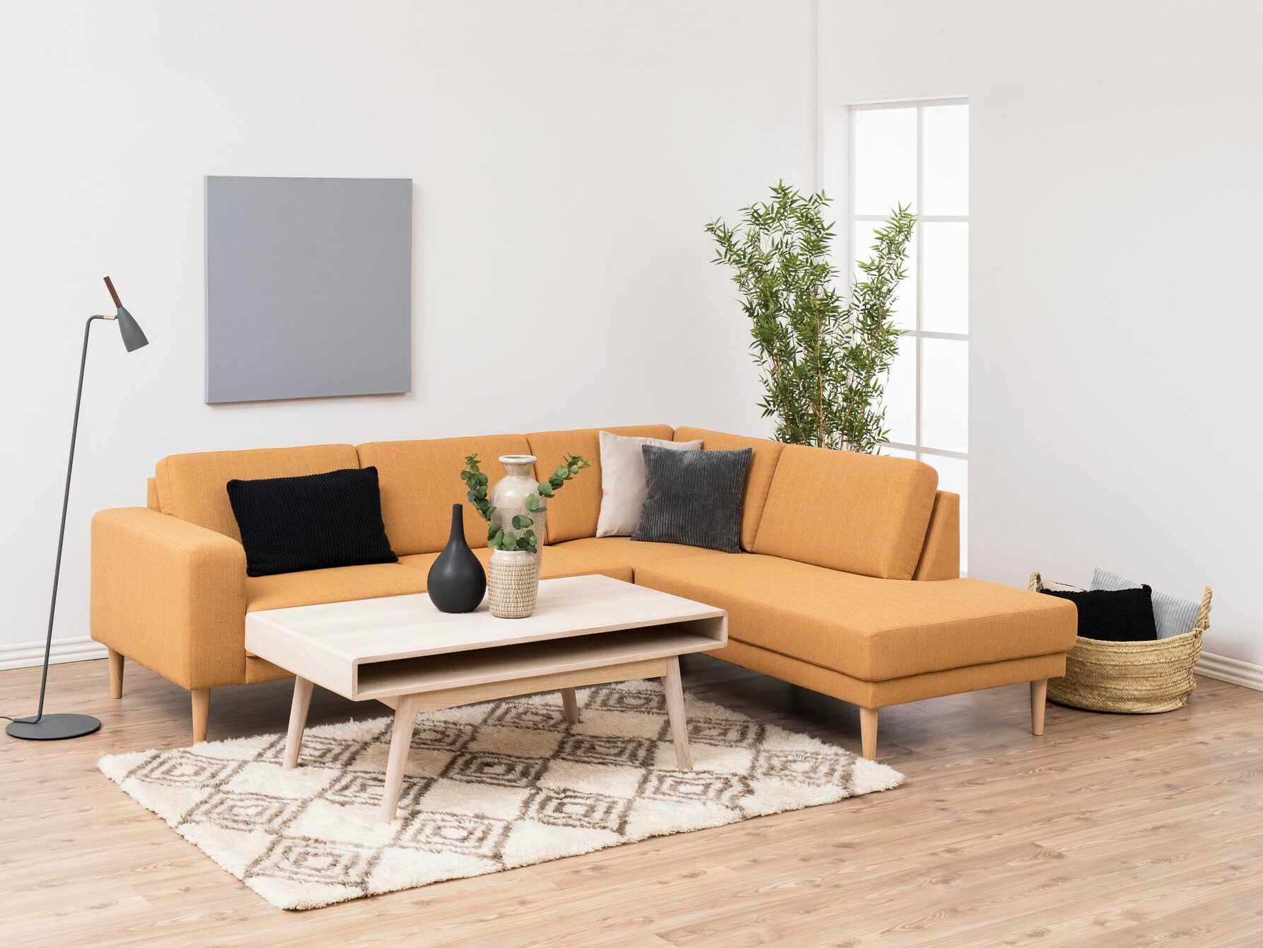 Žurnālu galdiņš Norsica Elmdome 105 (Gaiši brūns)