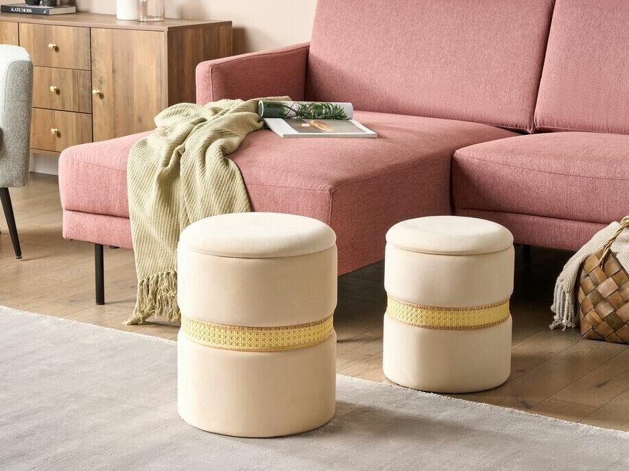 Комплект пуфов Berwyn 1600 (Бежевый)