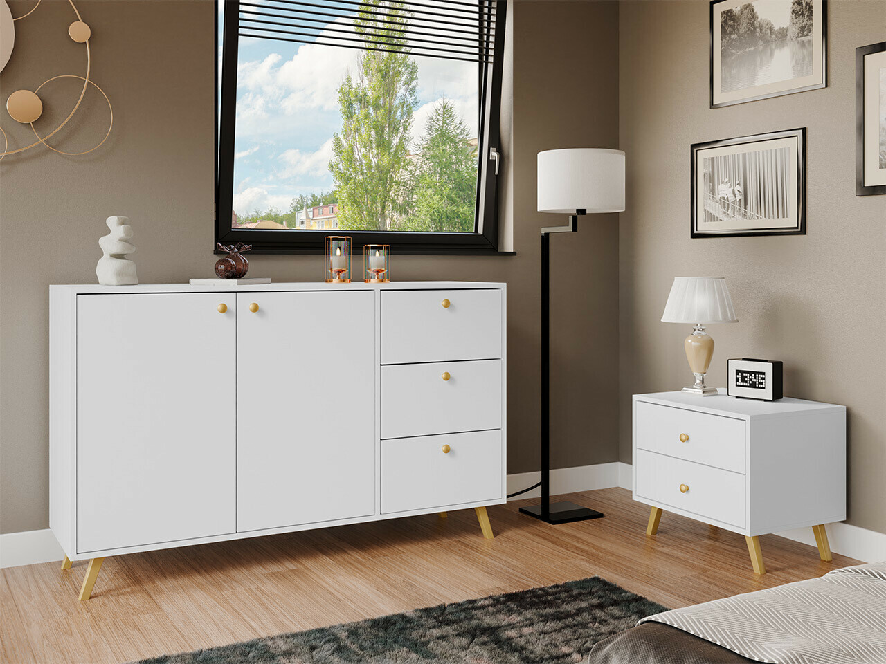 Kumode Monfera 100 (Balts)