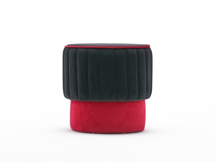 Пуф Altadena 518 (Антрацит + Розовый)