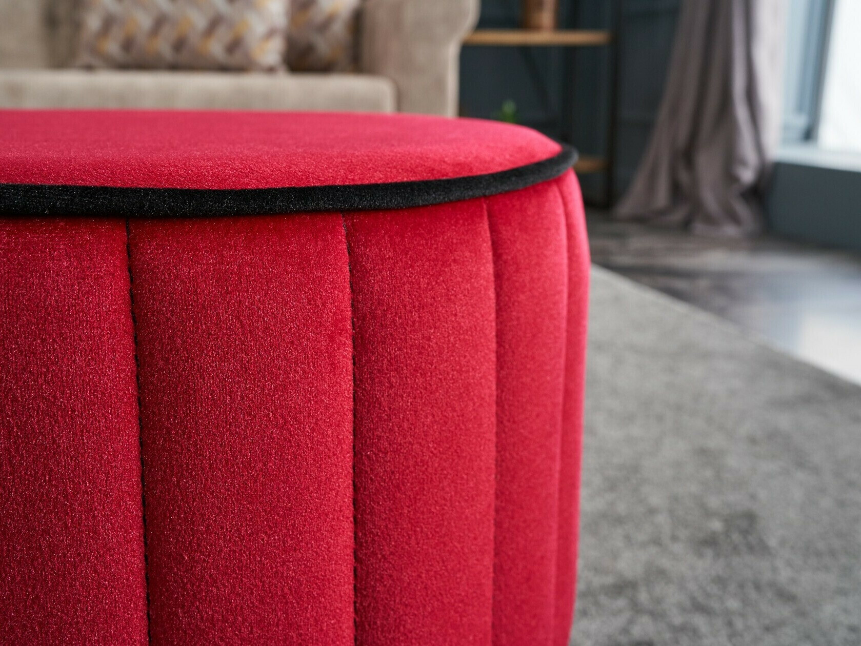 Пуф Altadena 518 (Красный)