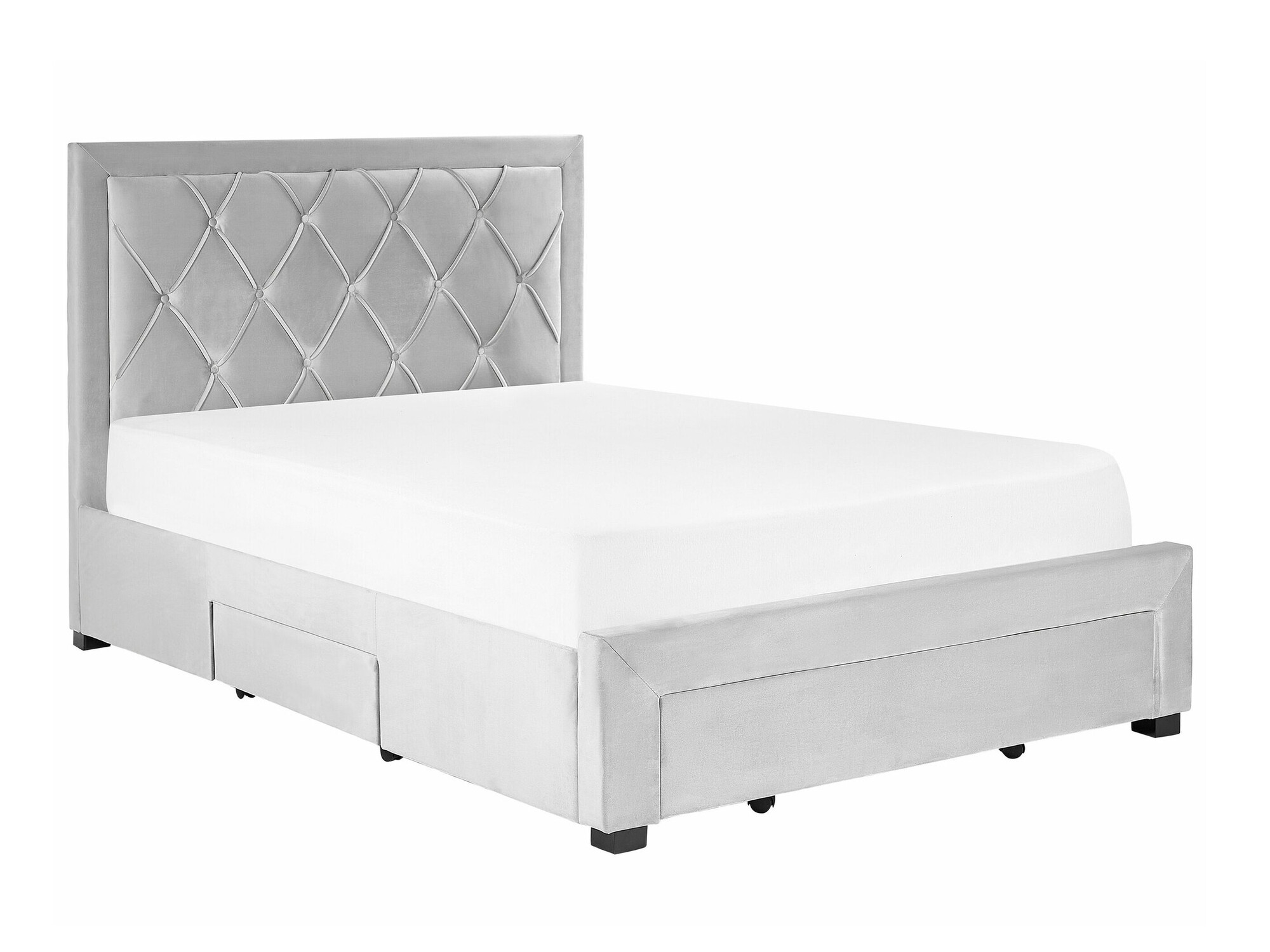 Кровать Berwyn 1607 (Светло-серый)