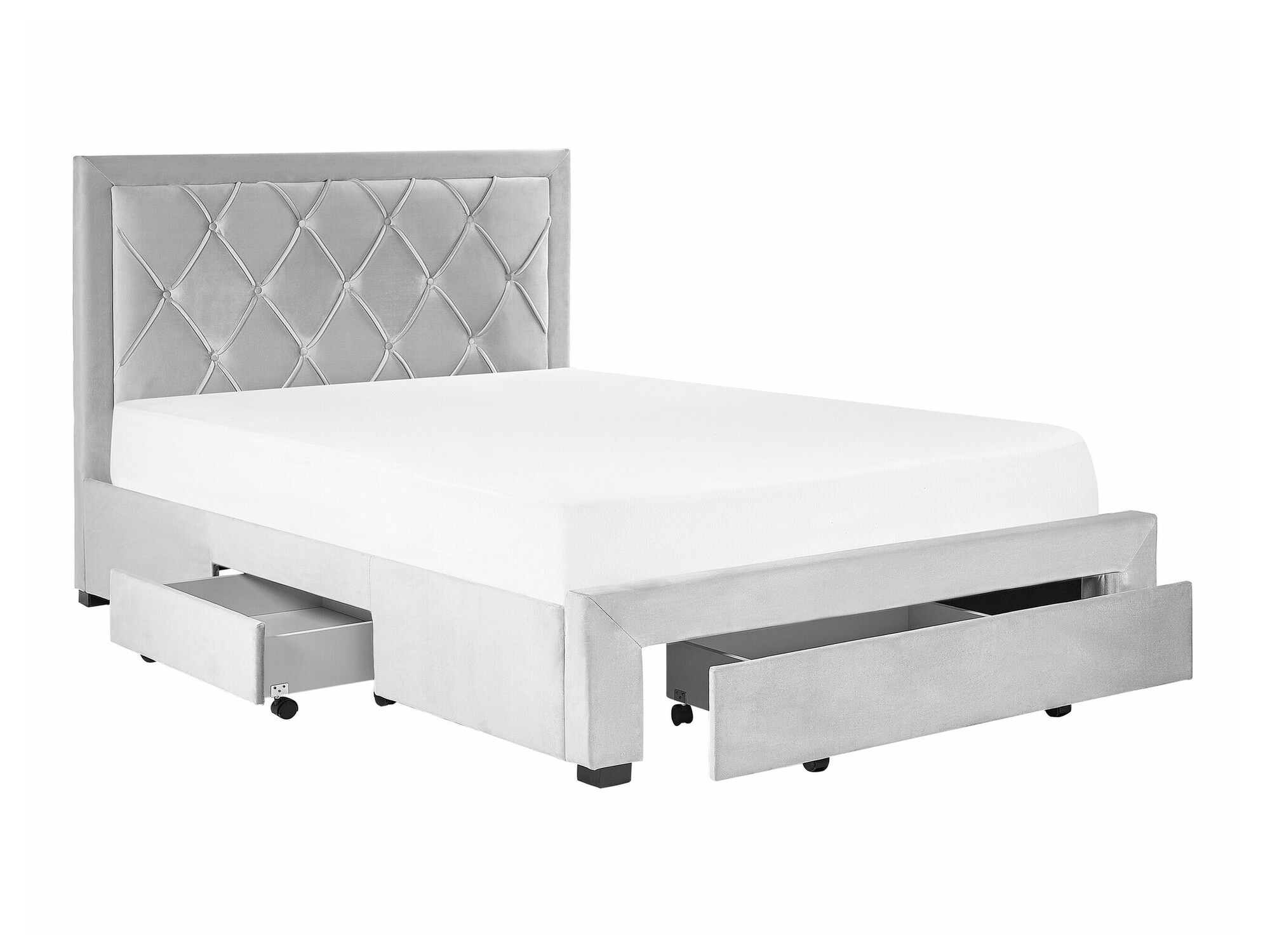 Кровать Berwyn 1607 (Светло-серый)