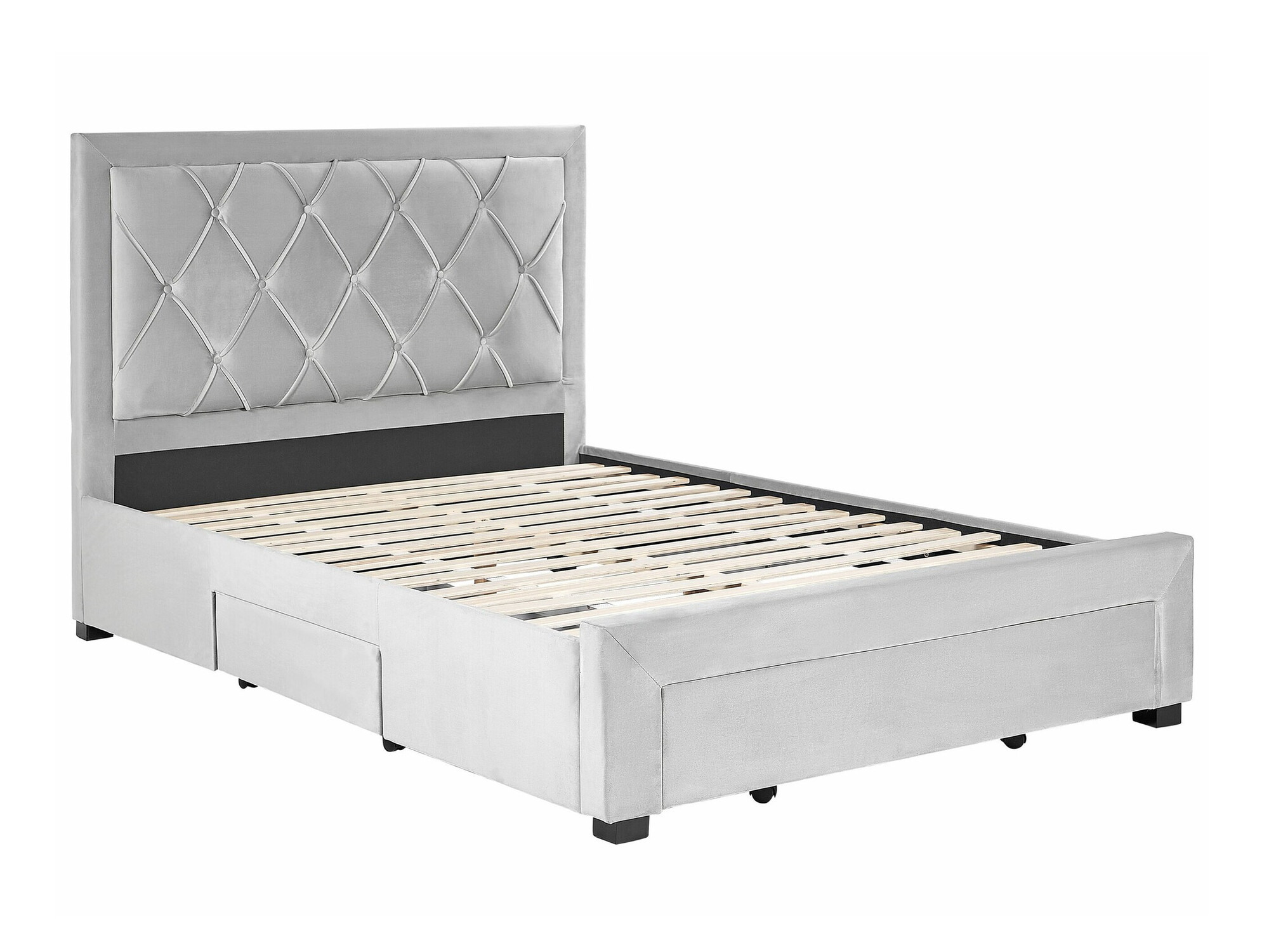 Кровать Berwyn 1607 (Светло-серый)