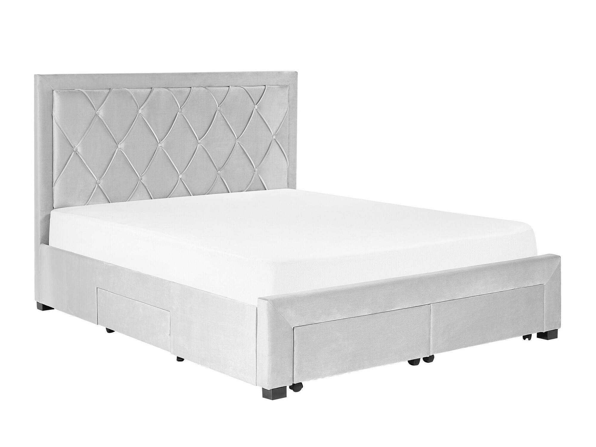 Кровать Berwyn 1607 (Светло-серый)