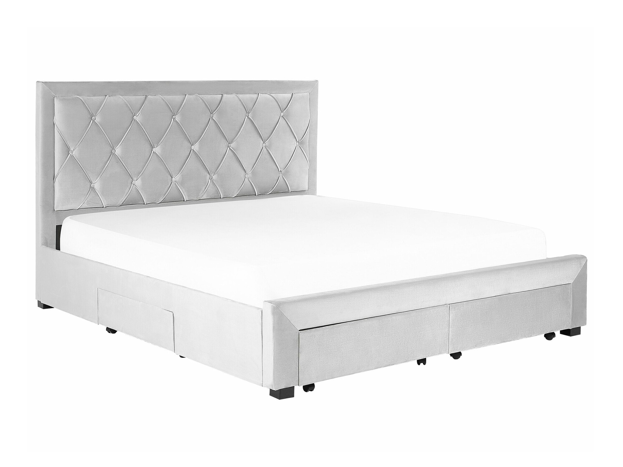 Кровать Berwyn 1607 (Светло-серый)