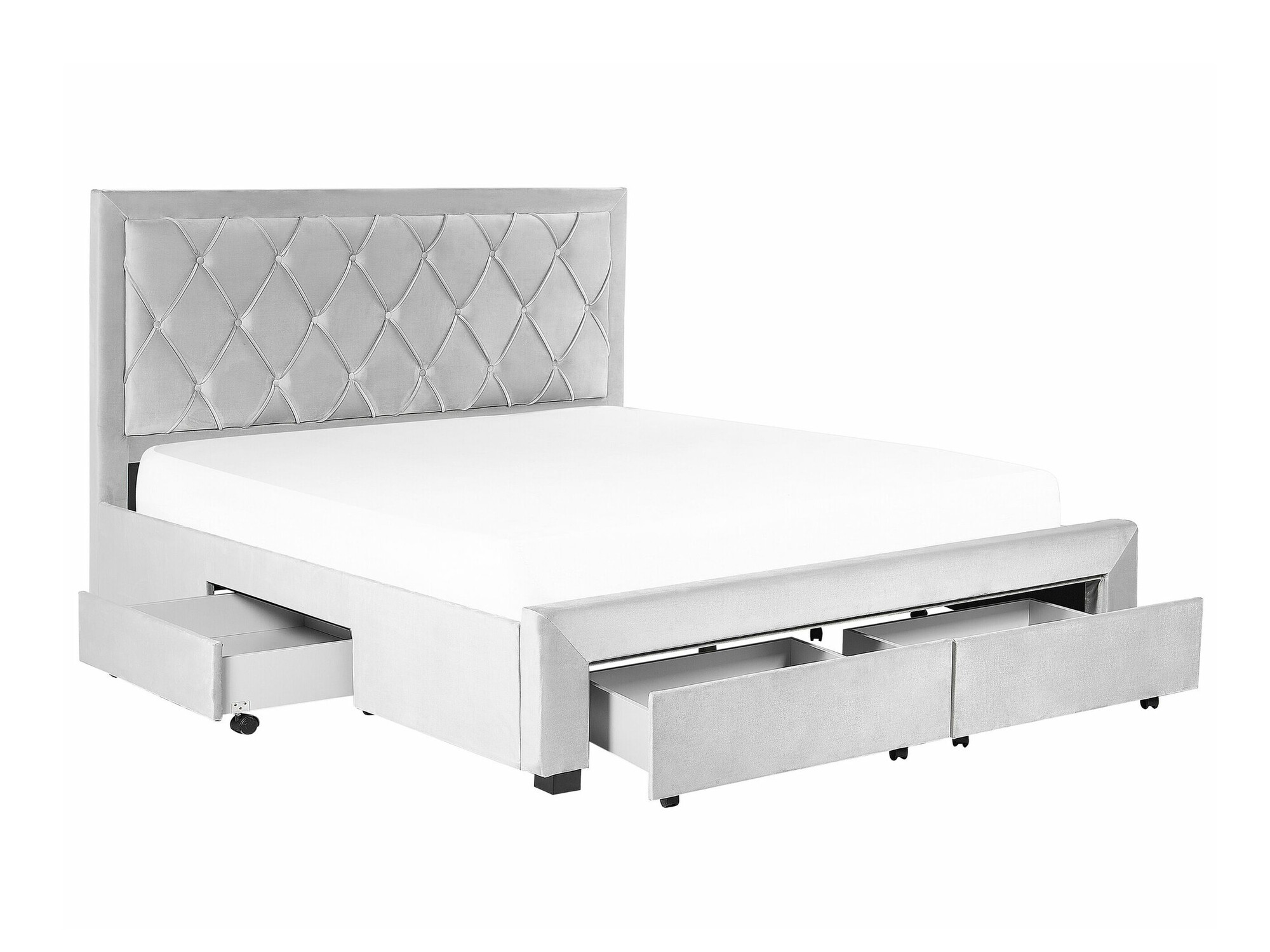 Кровать Berwyn 1607 (Светло-серый)