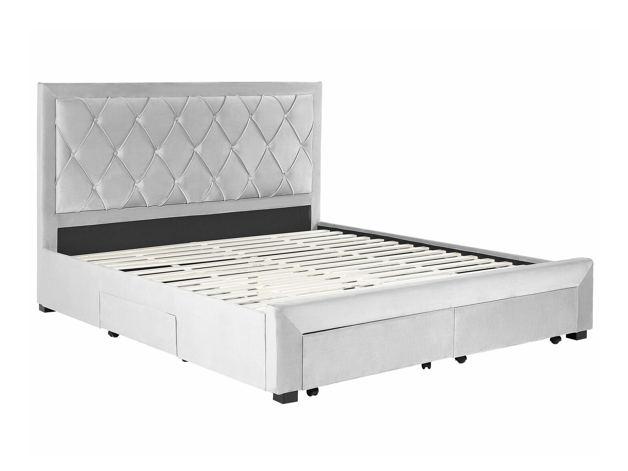 Кровать Berwyn 1607 (Светло-серый)