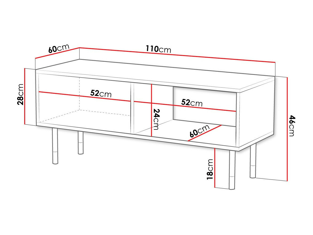Žurnālu galdiņš Elmteo 102
