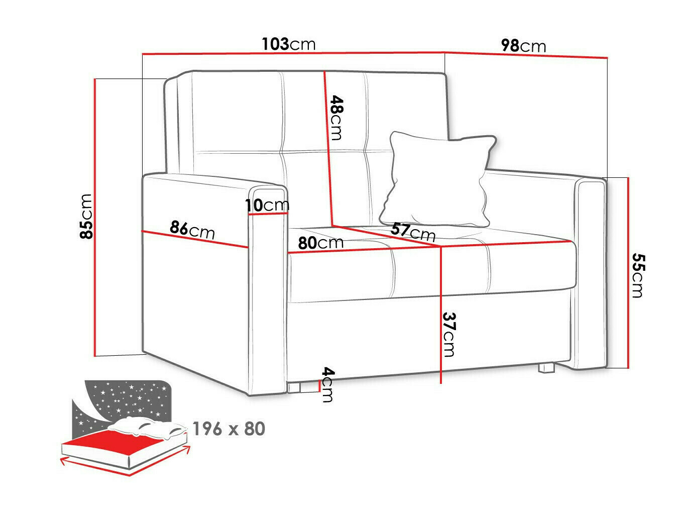 Кресло Columbus 104 (Spirit 12)