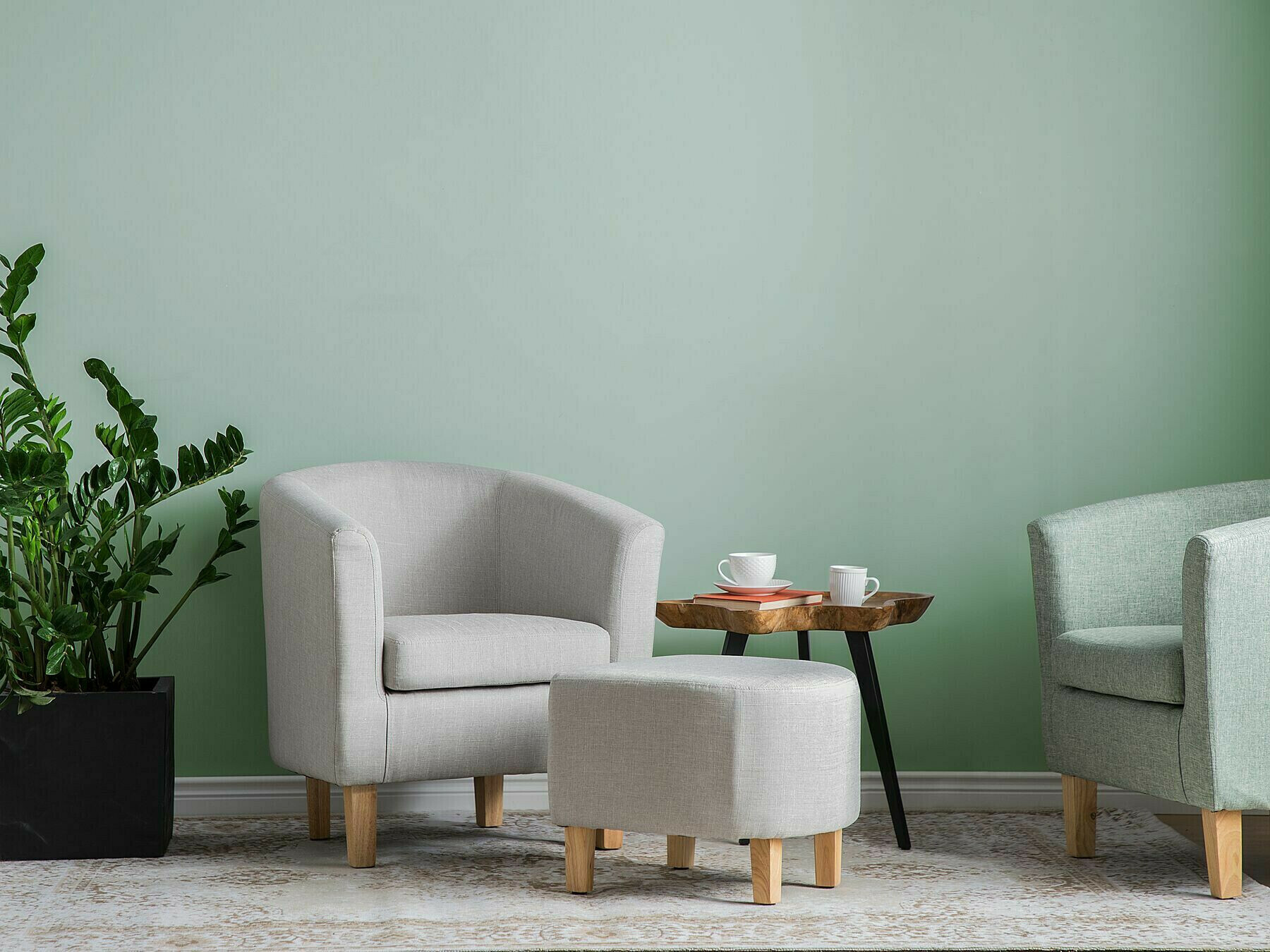 Krēsls Berwyn 1394 (Pelēks)