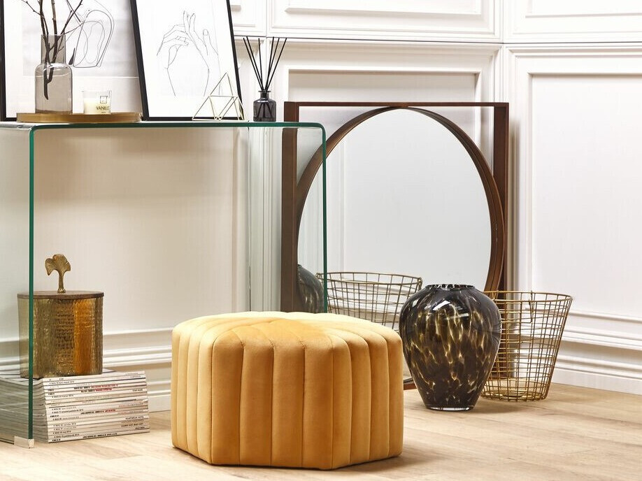 Pufs Berwyn 1628 (Dzeltens)